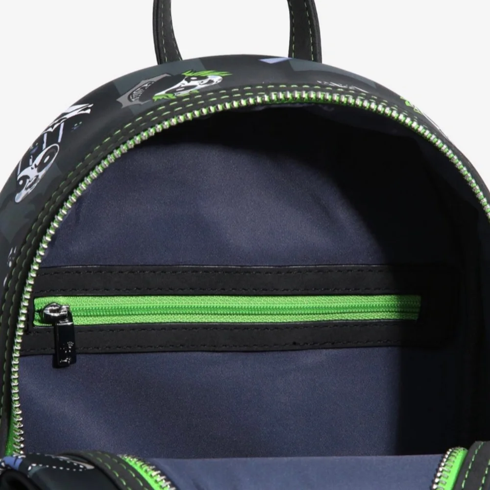 Loungefly Beetlejuice‎ Chibi All Over Print Set of 2 Mini Backpacks